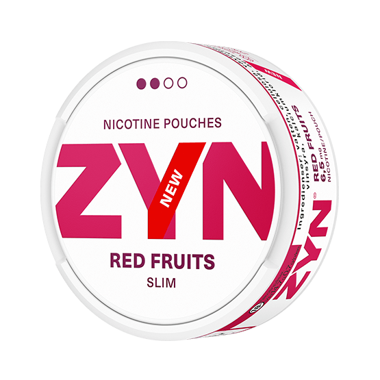 ZYN Slim Red Fruits – A Fruity, Tobacco-Free Nicotine Pouch for Fast Delivery to the USA