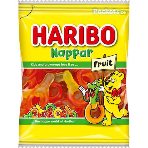 Haribo Fruktnappar