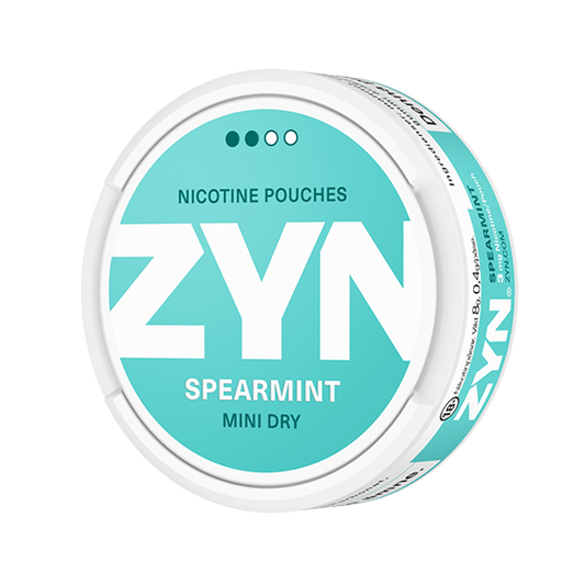 ZYN Spearmint Mini Dry 3mg